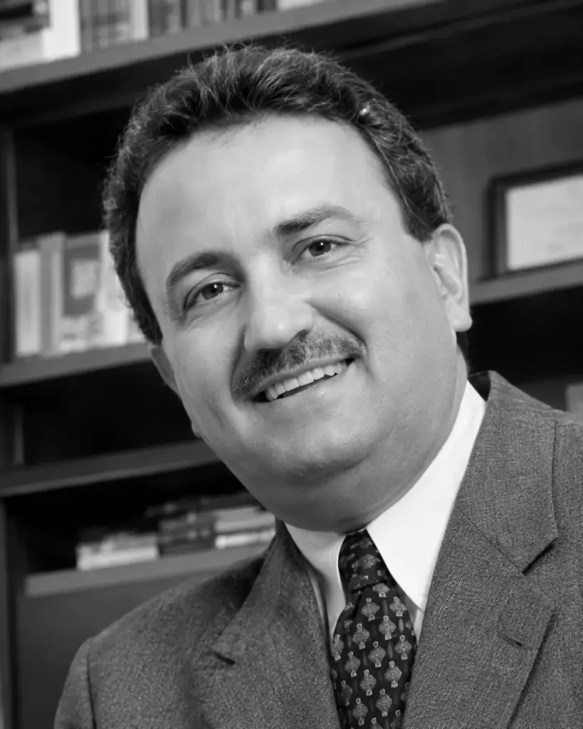 Portrait of Issam A. Awad, CNS President in 2001, San Diego.