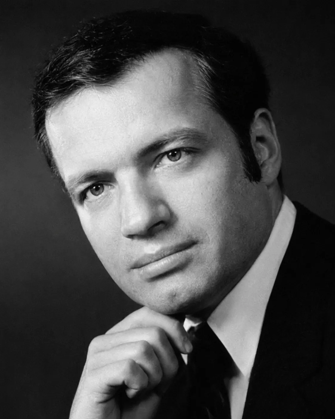 Portrait of Michael Salcman, CNS President in 1991, Orlando.