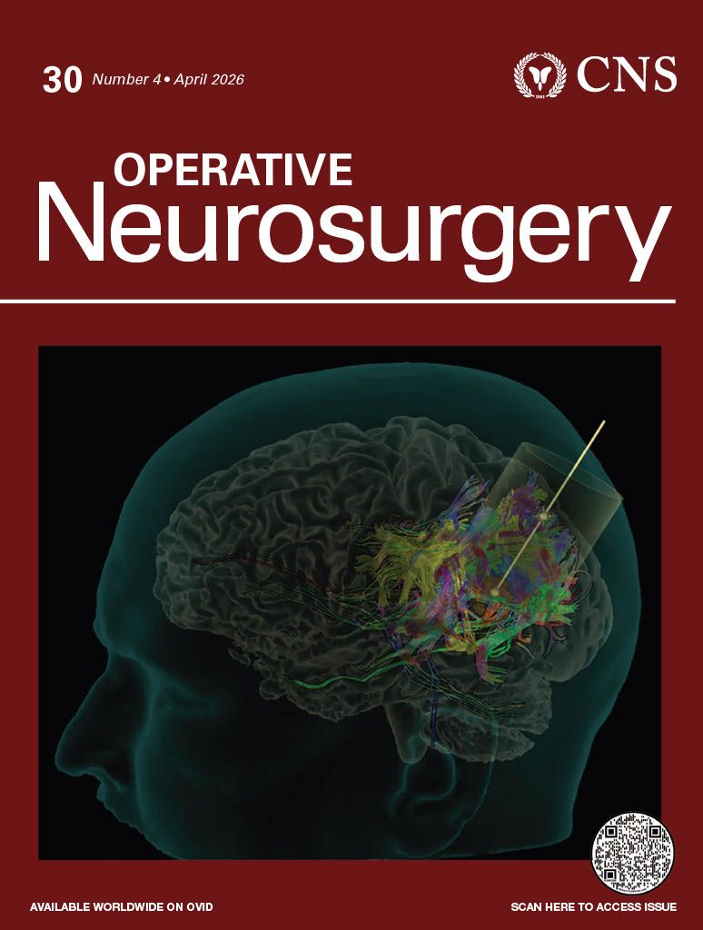 Operative Neurosurgery cover